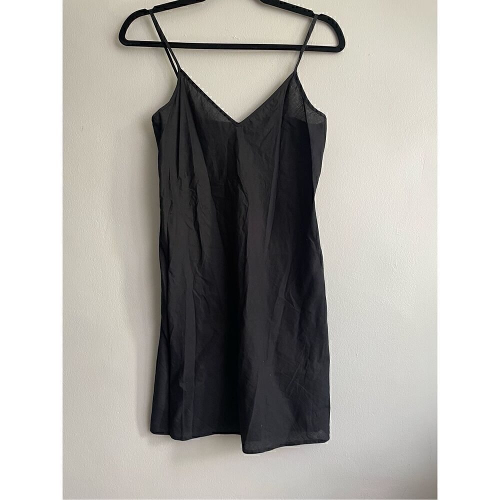 Theory black slip-on dress size 0